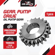 2PV-E3324-00 Yamaha Original Y15ZR Y15 (0708) V1 V2 Oil Pump Gear Drive Minyak Hitam