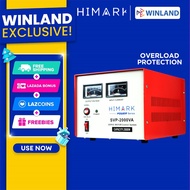 Himark by Winland AC Servo Motor Automatic Voltage Regulator 2000w AVR for Refrigerator  Smart TV  C