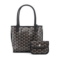 GOYARD ANJOU雙面塗料帆布logo購物包（迷你/黑咖）_廠商直送