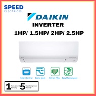 【SABAH ONLY] Daikin Inverter R32 Air Conditioner 1HP/ 1.5HP/ 2HP/ 2.5HP DAIKIN AIRCOND 冷气