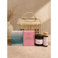 [HIN] B.E.Glam - Rumah Body Scrub Set -Exfoliate|Smooth|GlowSkin| Gentle| Hydrate|