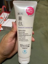 @日本熊野 麗白晶透美肌卸妝洗面乳(190g) ，效期：2023/7，大容量包裝
