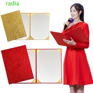 RADIANTZAP A3 A4 Art Paper Hardcover, Poetry Reading Signing Contract File Paper Page Folder, Durabl