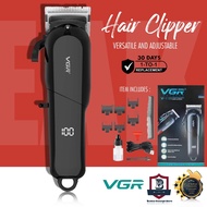 VGR V-118 Professional Hair Clipper Mens Electric Hair Trimmer Minimalist Haircuts Machine