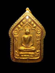 龍婆添 2517 大模 波爽 金面雙符管 倒印稀有特別模 派古曼坤平