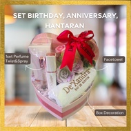 SET BAJET HANTARAN DEXANDRA / HADIAH PERFUME GIFT SET / ANNIVERSARY / HADIAH HARI JADI perfume tahan