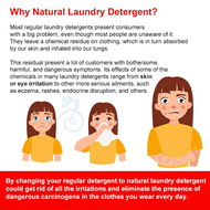 Sea Magic Natural Eco Powder Laundry Detergent 3kg天然洗衣粉