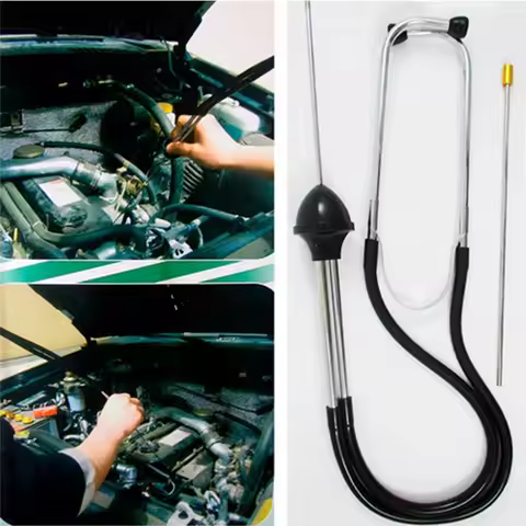 1/2/3pcs Cylinder Stethoscope Steam Protection Tool Engine Abnormal Sound Detector Rapid Detection M