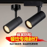 Full Spectrum Track Spotlight led Spotlight Shop Commercial COB Living Room Household Embedded Shop 