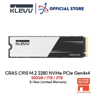 KLEVV CRAS C910 M.2 NVMe PCIE GEN4x4 SSD ( 500GB / 1TB / 2TB )