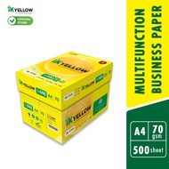 IK Yellow 500s 70gsm A4 paper 1 Carton box (5 Reams) (500 sheets/ream)