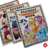 QC Coloring Activity Book with Stickers for Kids Toys
