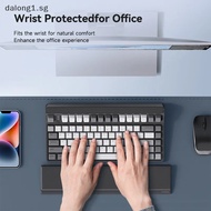 [dalong1] Keyboard Wrist Rest Pad Ergonomic Soft Memory Foam Support Desktop Storage Box Easy Typing Pain Relief For Office Home [SG]