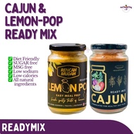 EASY PLAN - Cajun, Fairy & Lemon Pop Seasoning Powder Halal Keto Diet Preparation Spices | Chicken S
