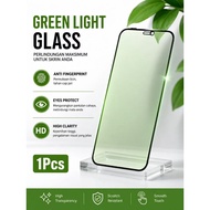 Mi Redmi 7 8 8A 9 9A 9C 9T 10 Note 7 7Pro 8 8Pro 9 9S 9Pro 10 10Pro Green Light Full Tempered Glass 