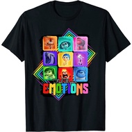 New Pixar's Movie Inside Out 2 Graphic 1 Cottonon O-neck T-Shirt For Men