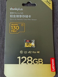 Lenovo thinkplus Micro SD card 128GB 全新未開封