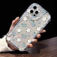 SOFTCASE SILICON CASING MELTING CLEAR SHOCKPROOF FLOWER FOR OPPO A1 A98 A1K A3S A5S A12 A15 A16 A16K