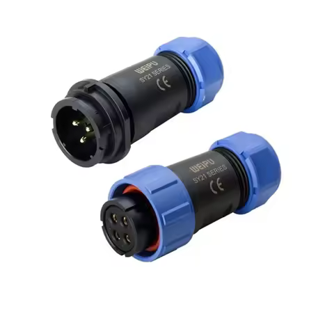 WEIPU SY21 SY2110/S SY2111/P Industrial Waterproof Connector Female Plug Male Socket IP67 AC DC 2 3 