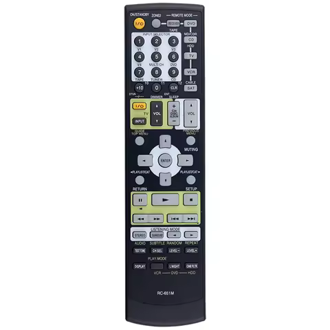 for Onkyo AV Receiver TX-SR604 TX-SR674 TX-SR8460 TX-SR8467 TX-SR604E TX-SR674E Remote Control RC-65