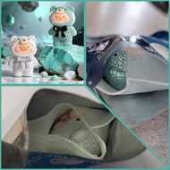 PM Lulu Teddy Mini 2.0 全新 綠松石白松石 一對 SSR Turquoise + White Lulu the Piggy 粒粒豬 Teddy Mini 泰迪萌粒 盲袋 Blin