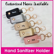 Customised Name Hand Sanitiser Holder / Portable Handy Hand Sanitizer Holder Christmas Gift Ideas Teachers Day Present