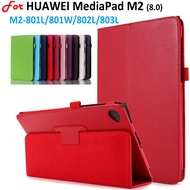 For Huawei MediaPad M2 8.0" Magnetic Flip Protective Case M2-801L M2-801W M2-802L M2-803L 8.0inch Sl