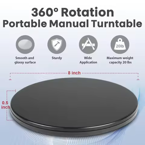 Creality Original CR-Scan 3D Scanner Manually Operated Turntable Kit Fit for CR-Scan Otter /Raptor /