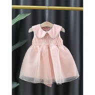 Girls Dress Summer Style Fashionable Children Princess Dress Fashionable 3 Baby Gauze Dress 1 Year O