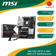 MSI PRO X870-P WiFi AM5 ATX Motherboard