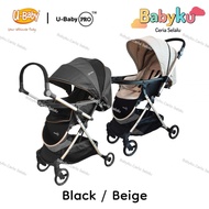 U-Baby Pro Reversible Stroller (0-15kg // Age 0-4 Years) | UW-ST C008H (PRO)
