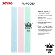 Ruler JOYKO Penggaris RL-PCO15 RL-PCO20 15 20 CM Pastel Color