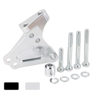 Silver Black Engine Block Mount Bracket Set For Honda K-Series K20A K24A K20Z K24Z