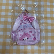 絕版✨ melody  sanrio 閃閃系列 書包造型 袋仔 有心心扣可以掛袋.        sanrio 公仔 毛絨 吊飾 掛飾 玩偶 日本 正版 有牌 // kitty Pom Pom Pur