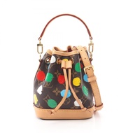 【二手】路易威登LOUIS VUITTON手提包 LV x YK Nano Noe 草間彌生 2WAY M81863 PVC塗層帆布皮革 LV x YK Nano Noe 女士二手 A