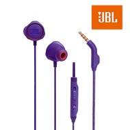 JBL JBL QUANTUM 50 Fon Kepala Dalam Telinga Berwayar dan, Headset Sukan, Reka Bentuk Butang Antara M