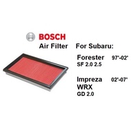 Subaru Forester Air Filter Bosch 9000105096 Subaru Impreza GD WRX Turbo 2.0 EJ20 EJ25 Forester 2.0 2.5 16546AA020