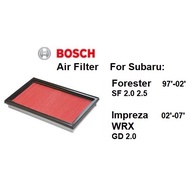 Subaru Forester Air Filter Bosch 9000105096 Subaru Impreza GD WRX Turbo 2.0 EJ20 EJ25 Forester 2.0 2