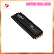 [From JAPAN]
Crucial T500 4TB PCIe Gen4 NVMe Gaming PS5 SSD with Heatsink, up to 7,000MB/s, TLC NAND