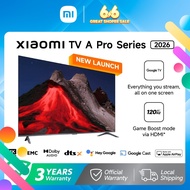 Xiaomi TV A Pro 2026 Series | 32"/43"/55"/65"/ 75" | 4K QLED | Google TV | Apple Play