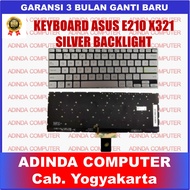 Asus E210 X321 X321EA X321JA X321JP X321JQ Silver Backlight Keyboard