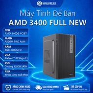 AMD Ryzen 5 3400G Desktop Set / 8GB RAM / 128GB SSD / 450W PSU