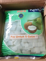 KARA/INACO Nata De Coco kemasan Ember/ Bantal 1kg - KARA nata de  coco  - Kemasan BANTAL 1kg