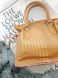 帶保卡塵袋 Loewe Flamenco 束口袋肩背包斜挎包單肩包束繩包