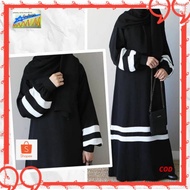 ABAYA LIST PUTIH TANGAN TERMURAH ABAYA SYARI ABAYA HITAM ABAYA