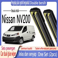 Nissan NV200 Dedicated Wiper Nissan NV200 (2012-2020) Double Rubber Strip Wiper Cartilage Wiper Fron