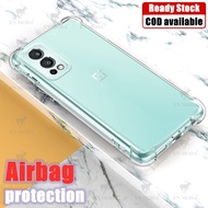【Crystal Clear】For OnePlus Nord 2 5G DN2101 DN2103 Soft Rubber Gel Jelly Case Transparent Military G