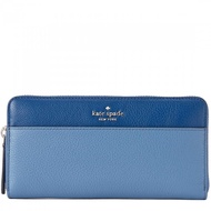 Kate Spade Jackson Colorblock Large Continental Wallet wlru5915 in Blueberry Cobbler Multi