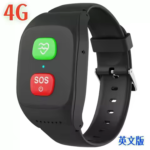 4G Elderly alarm GPS Watch 2G GPS Tracking Bracelet Health monitor SOS IP67 Waterproof Locator Fall 