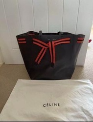 Celine深藍色Medium Size Cabas Phantom Tote Bag